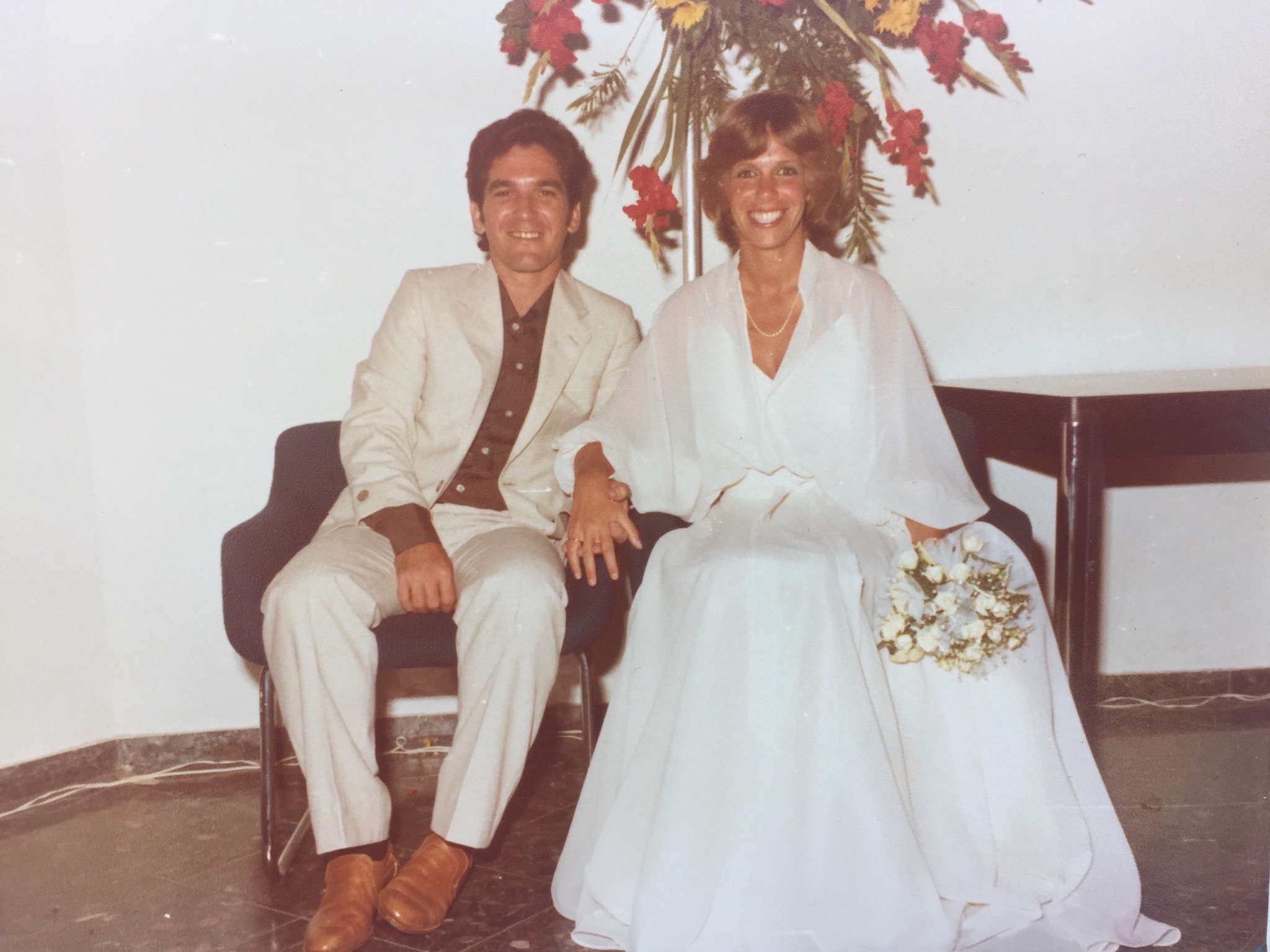 Wedding day photo animated with AI video generation technology